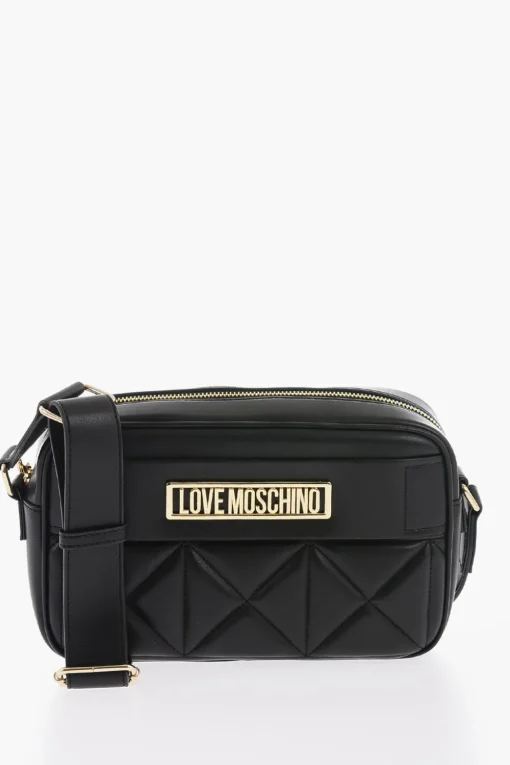 Sale LOVE Borsa Camera In Ecopelle Trapuntata Con Logo Dorato Donna Borse A Spalla