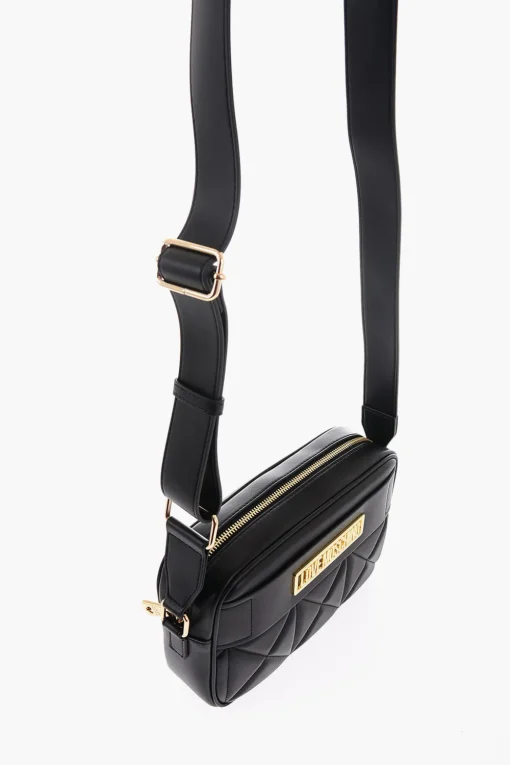 Sale LOVE Borsa Camera In Ecopelle Trapuntata Con Logo Dorato Donna Borse A Spalla
