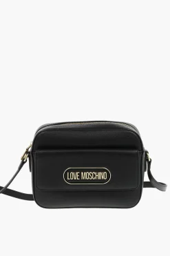 Hot LOVE Borsa Camera in Ecopelle Martellata con Tasca Frontale Donna Borse A Spalla