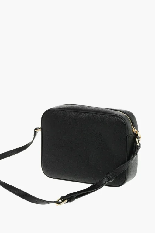 Hot LOVE Borsa Camera in Ecopelle Martellata con Tasca Frontale Donna Borse A Spalla