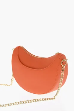 New LOVE Borsa Hobo in Eco Pelle Saffiano con Cuore in Rilievo Donna Borse A Spalla