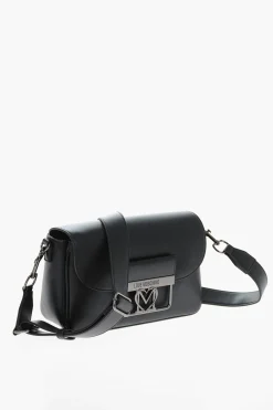 LOVE Borsa in Eco Pelle con Chiusura Effetto Argento></noscript>Moschino Fashion