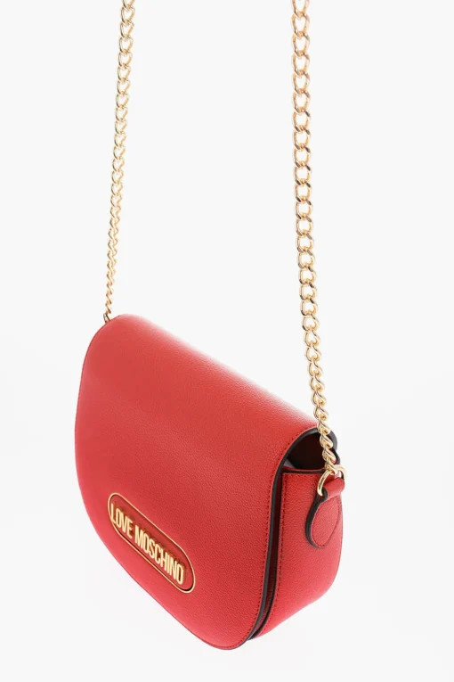 Outlet LOVE Borsa in Ecopelle con Tracolla a Catena Donna Borse A Spalla