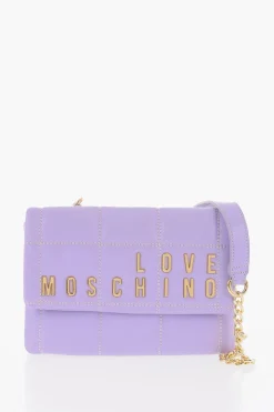 LOVE Borsa in Ecopelle Trapuntata con Tracolla a Catena Removibile>Moschino Clearance
