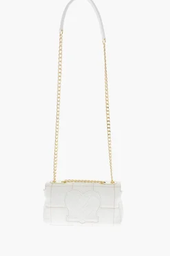 Discount LOVE Borsa in Ecopelle Trapuntata con Tracolla a Catena Donna Borse A Spalla
