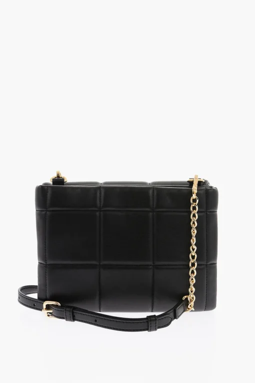 Clearance LOVE Borsa in Ecopelle Trapuntata con Tracolla Removibile Donna Borse A Spalla