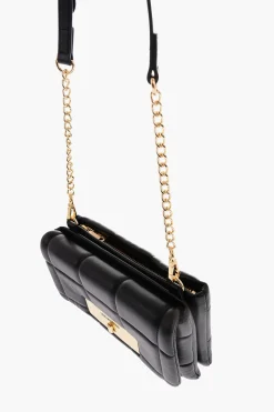 Clearance LOVE Borsa in Ecopelle Trapuntata con Tracolla Removibile Donna Borse A Spalla