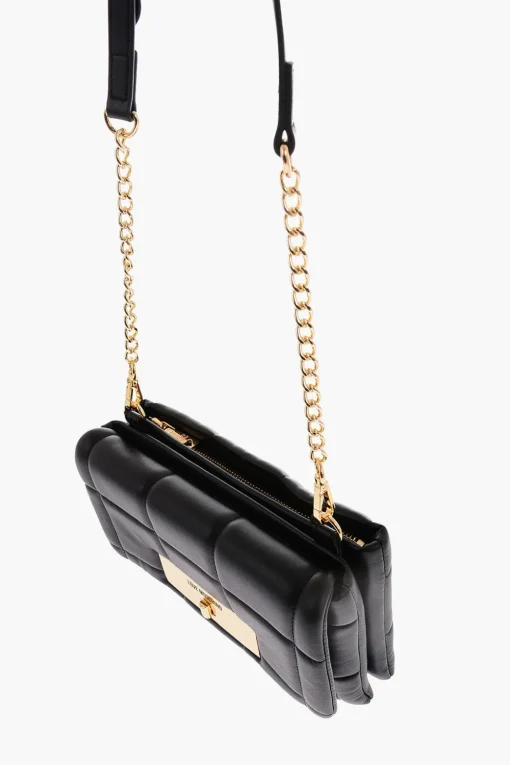 Clearance LOVE Borsa in Ecopelle Trapuntata con Tracolla Removibile Donna Borse A Spalla
