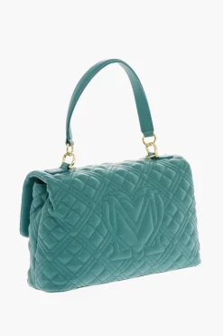 Fashion LOVE Borsa in Pelle Vegan Trapuntata con Chiusura Magnetica Donna Borse A Mano