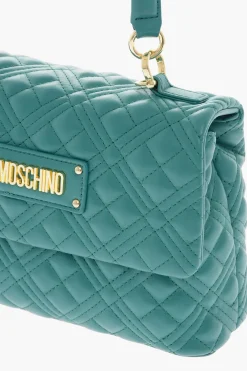 Fashion LOVE Borsa in Pelle Vegan Trapuntata con Chiusura Magnetica Donna Borse A Mano