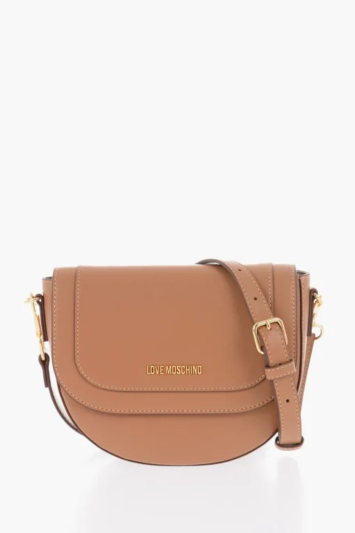 LOVE Borsa Saddle in Ecopelle con Tracolla Removibile>Moschino Clearance