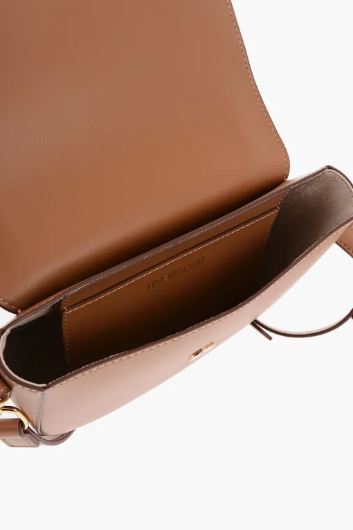 LOVE Borsa Saddle in Ecopelle con Tracolla Removibile>Moschino Clearance