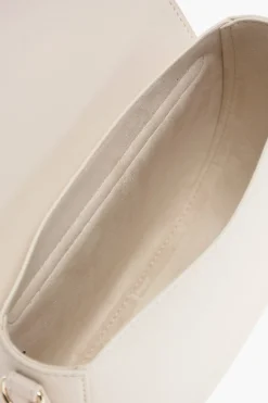 LOVE Borsa Saddle in Ecopelle con Catena e Maxi Logo Dorati></noscript>Moschino Outlet