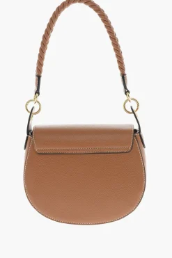 LOVE Borsa Saddle in Ecopelle con Dettagli Intrecciati>Moschino Sale