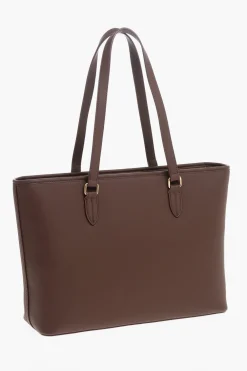 LOVE Borsa Tote in Eco Pelle con Maxi Logo in Rilievo Dorato>Moschino Best