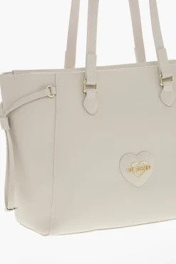 LOVE Borsa Tote in Ecopelle Saffiano></noscript>Moschino Online