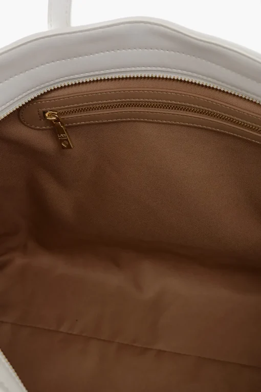 LOVE Borsa Tote in Ecopelle Trapuntata con Logo in Metallo>Moschino Discount