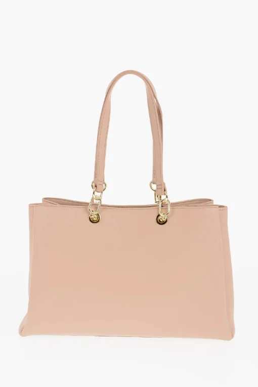 LOVE Borsa Tote in Ecopelle con Cuore Dorato>Moschino Clearance
