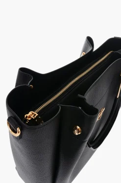 Best LOVE Borsa Tote in Pelle Vegan Con Logo Dorato Donna Borse A Mano