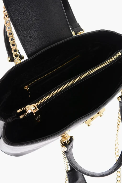 LOVE Borsa Tote LUCILLE in Ecopelle Martellata a Doppio Scomparto>Moschino Clearance