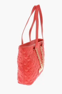 LOVE Borsa Tote Trapuntata in Ecopelle>Moschino New
