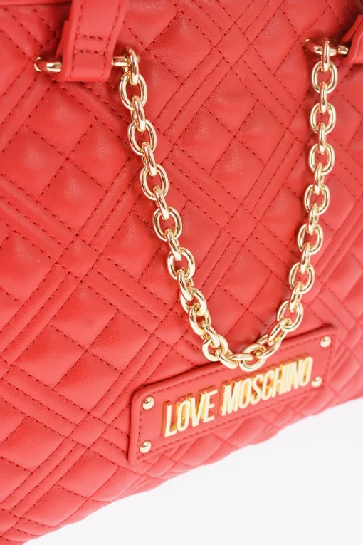 LOVE Borsa Tote Trapuntata in Ecopelle>Moschino New