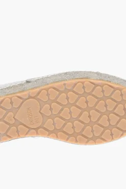 Fashion LOVE Espadrillas Platform in Pelle Laminata con Logo Inciso 4cm Donna Ballerine|Scarpe Basse