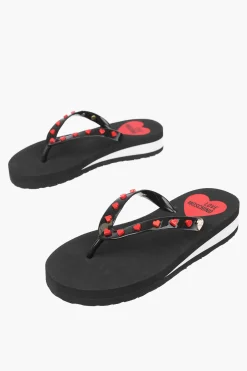 LOVE infradito EVA30 in pvc con cuoricini>Moschino Discount