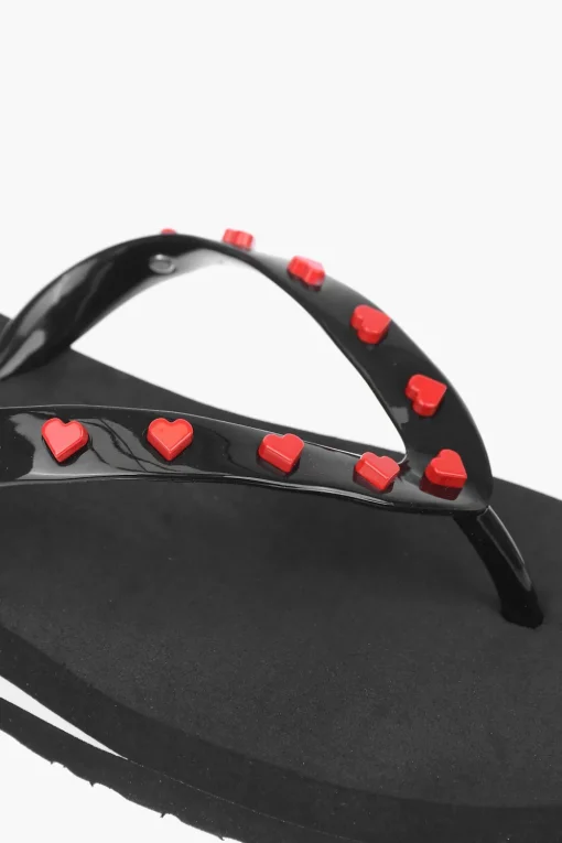 LOVE infradito EVA30 in pvc con cuoricini>Moschino Discount