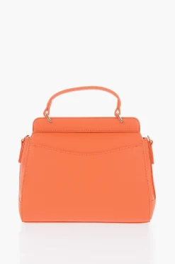 Best LOVE Mini Bag in Ecopelle con Maxi Placca Dorata Donna Borse A Spalla|Borse A Mano
