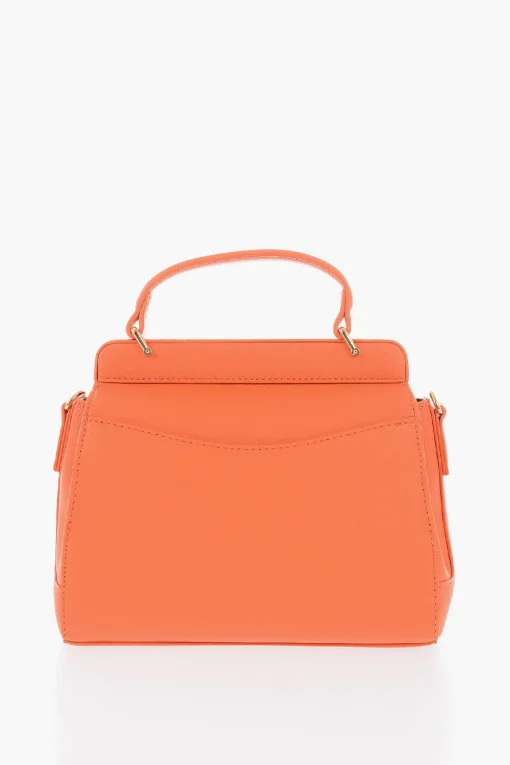 Best LOVE Mini Bag in Ecopelle con Maxi Placca Dorata Donna Borse A Spalla|Borse A Mano