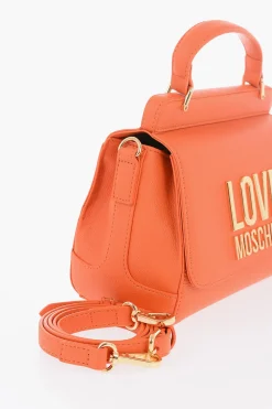 Best LOVE Mini Bag in Ecopelle con Maxi Placca Dorata Donna Borse A Spalla|Borse A Mano