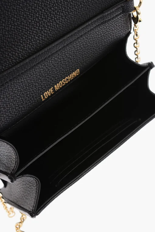 Sale LOVE Mini Borsa Saddle POLY in Ecopelle Effetto Animalier Donna Borse A Spalla
