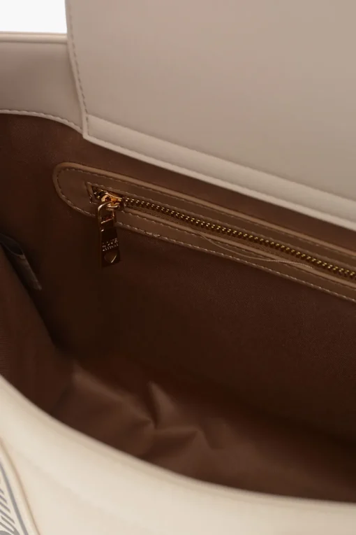 Outlet LOVE Borsa Tote in Ecopelle con Bande Loagate Donna Borse A Mano