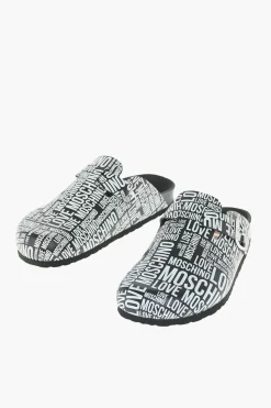Fashion LOVE sandali BIRKI30 bicolore con stampa logo Donna Ballerine|Scarpe Basse