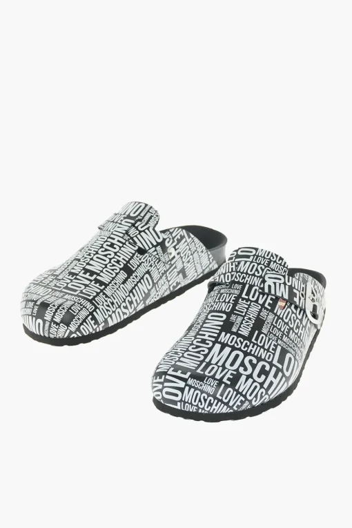 Fashion LOVE sandali BIRKI30 bicolore con stampa logo Donna Ballerine|Scarpe Basse