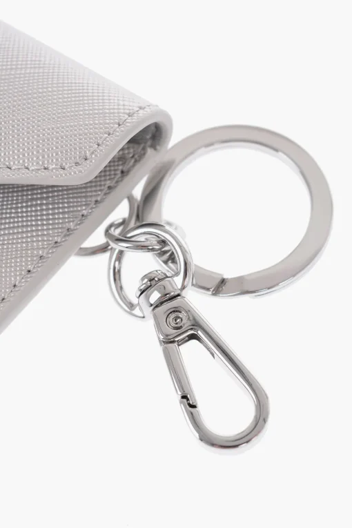 Discount LOVE Portachiavi a Busta in Ecopelle Saffiano Donna Portachiavi