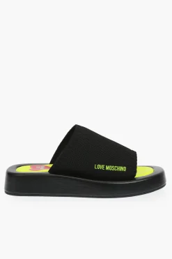 LOVE Sabot ROW30 a tinta unita con suola Fluo></noscript>Moschino Best