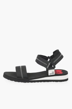 LOVE sandali EVA30 con motivo a zigzag e chiusura in velcro></noscript>Moschino Online