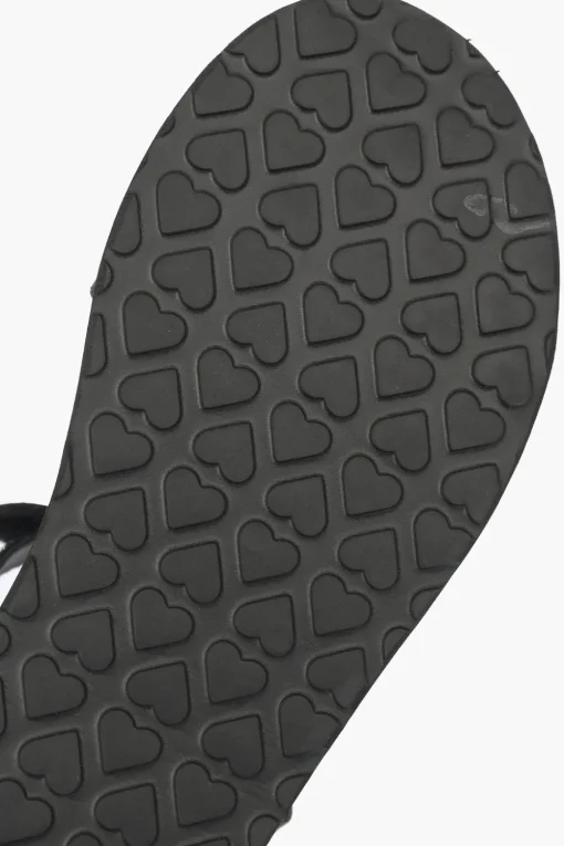 LOVE sandali EVA30 con motivo a zigzag e chiusura in velcro>Moschino Online