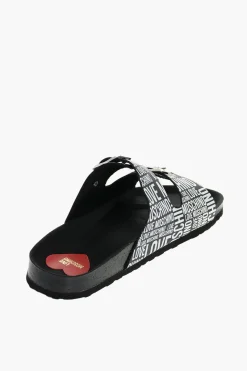 Online LOVE Sandalo Stampato in Pelle Donna Ballerine|Scarpe Basse