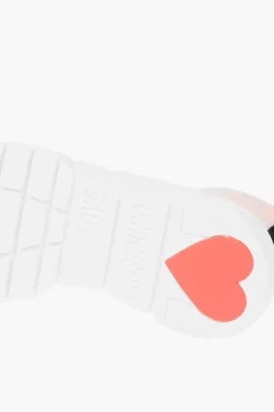 Outlet LOVE Sneakers Alte Sock GOMMA35 con Logo Donna Sneaker