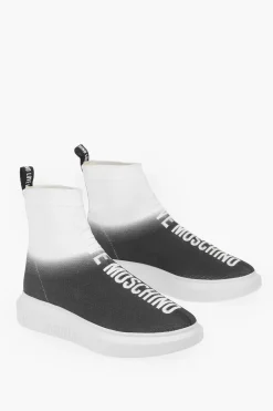 LOVE sneakers alte sock sfumate con logo ricamato>Moschino Best