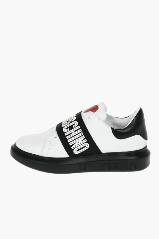Outlet LOVE Sneakers in Pelle con Borchie Donna Sneaker