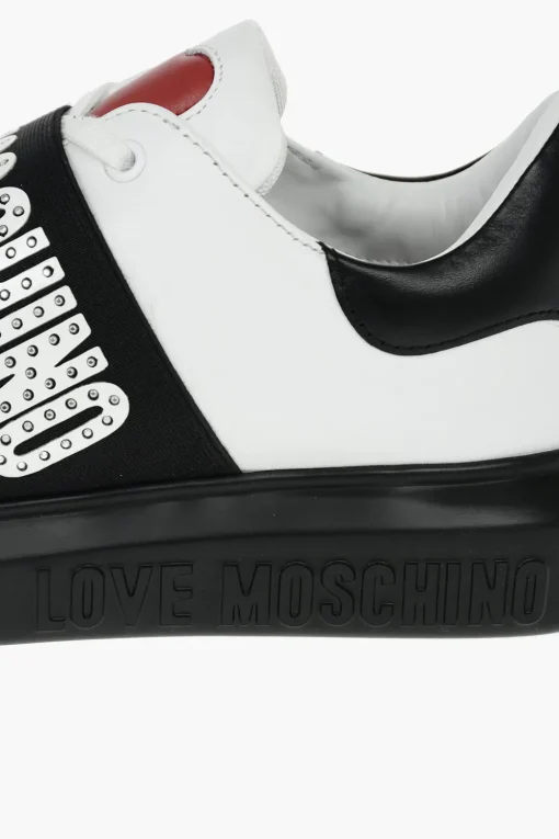 Outlet LOVE Sneakers in Pelle con Borchie Donna Sneaker