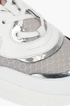 LOVE Sneakers in Pelle e Tessuto RUNNNING35 con Dettaglio Cuore Logato></noscript>Moschino Clearance