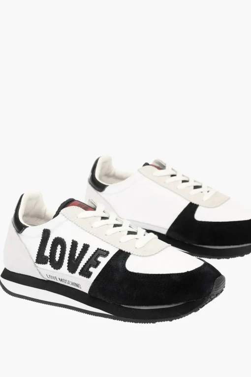 Best LOVE sneakers in pelle scamosciata e tessuto Donna Sneaker