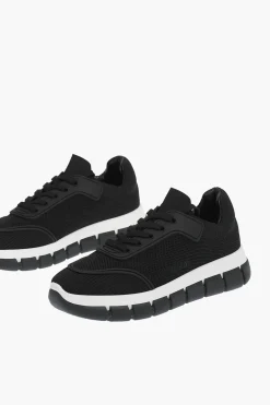 LOVE sneakers TASSEL 50 in tessuto traforato con suola track>Moschino Fashion