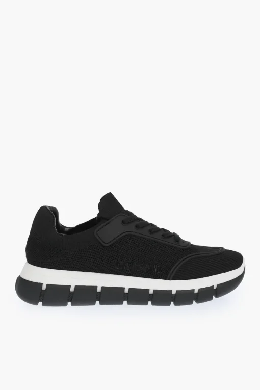 LOVE sneakers TASSEL 50 in tessuto traforato con suola track>Moschino Fashion
