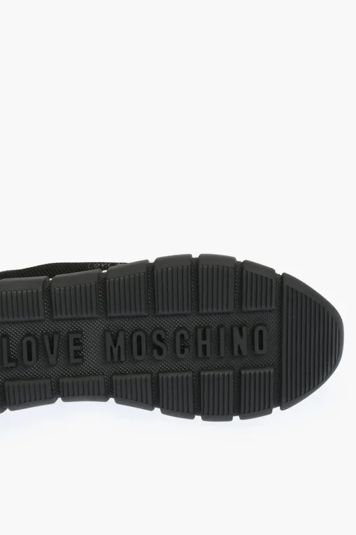 LOVE sneakers TASSEL 50 in tessuto traforato con suola track>Moschino Fashion